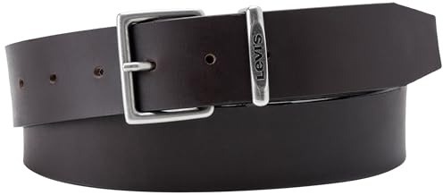 Levi's Flat Keeper Belt bälte, brun, 80 herr, kastanj, 80