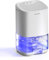Deumidificatore d Air 1000 ml, Deumidificatore portatile, silenzioso con luce LED 7 colori, spegnimento automatico per bagno, camera da letto