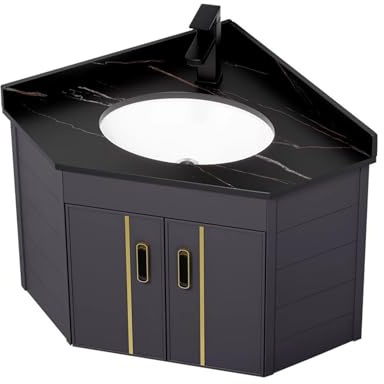 HXYhydrypd Mobili Bagno Sospeso Piccolo con Mobiletto per Il Lavandino, Lavabo Bagno con Mobile, Mobile Bagno Lavabo per la Cucina di Casa, Il Patio, la Stanza