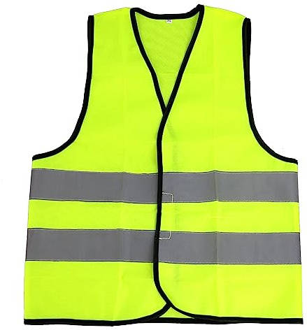 JRSHIRLEYLTD Gilet de sécurité pour enfants, gilet de sécurité réfléchissant, léger, pour l'école, le sport, les garçons et les filles, vert, taille unique