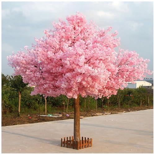Árbol De Cerezo Artificial, Cerezo Rosa Claro Hecho A Mano, Árbol Bonsái con Flores De Cerezo, para Bodas En Interiores y Exteriores