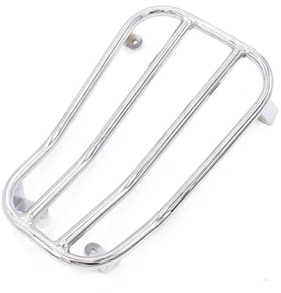 CSSPDM Foot Pedal Rear Luggage Rack Bracket Holder For V&espa GT GTS GTV 60 125 200 250 300 300ie Motorcycle Accessories gear shelf(Chrome)