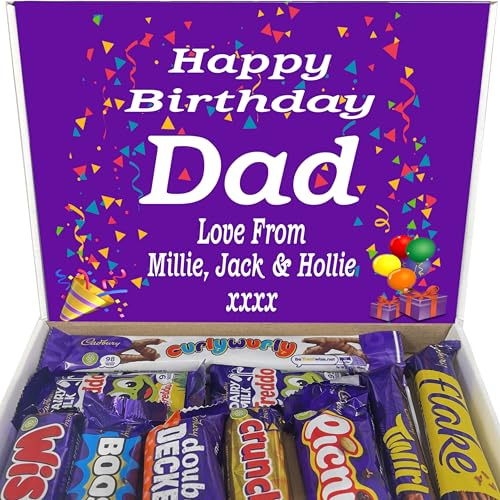 Happy Birthday Personalised Letterbox Gift - Chocolate Gift - Letterbox Chocolate - Birthday Gift - Add Your Message - Choose Your Chocolates