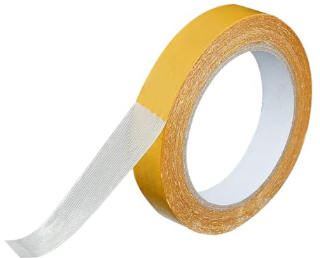 Ylnailky Two Sided Tape Heavy Duty - 2 Sided Mounting Duct Tape,High-Tack Home Improvement Adhesive Strips for Tiles, Glass, Fabric, Rug, Carpet, and Metal