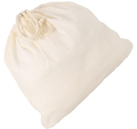 STOBAZA de filtre liquide de lait de noix réutilisable étamine pour égoutter Sacs de filtre à thé pour lâche tamis pour jus sacs passoires pour jus sachets de thé coton blanche