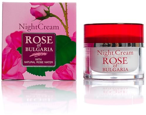 Biofresh Nachtcreme Rose von Bulgarien mit natürlichem Rosenwasser, 50 ml
