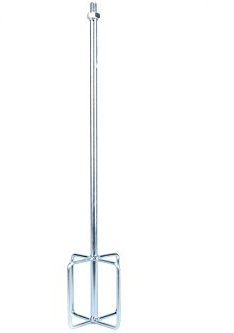 Gypsum Mixing Paddle 130 x 600 x 10mm M14 Thread Mixer Stirrer Whisk IANPAV G75