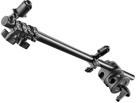 Walimex Reflektorhalter 660 x 120 x 150 mm für Reflektor und Faltreflektor 10-168 cm für Rohre Ø 18-30 mm, Halter für Fotoreflektoren für Porträt- und Produktfotografie