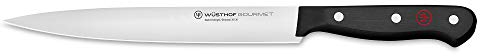 Wüsthof 4114 – 7/20 Gourmet Coltello Prosciutto, Acciaio Inossidabile, Nero, 30.5 x 5.1 x 2.5 cm