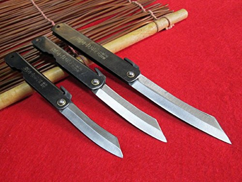 3Messer M/L/XL Higonokami　Japanische Falttasche Messer / Chrome