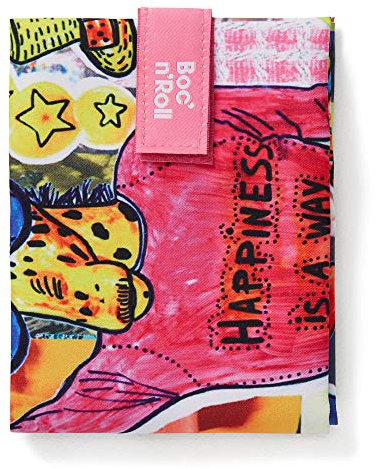Roll’eat® Boc’n’Roll Teens – Giraffe | Reusable Sandwich Wrap | Sandwich Container | Eco-Friendly Food Bag | Washable