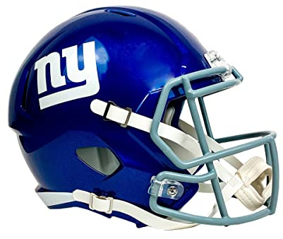 NFL Riddell - Casco integrale, RIDDRSPNYG, Blu, M