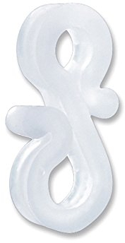 Noma Gosse Haken - Metall oder Kunststoff, 12 Stck, 5 kg Tragfhigkeit, fr Metall und Fliesen, Gutterhaken