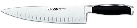 Arcos Serie Kyoto - Cuchillo Cocinero - Hoja de Acero Inoxidable Forjado NITRUM 240 mm - Mango de Polioximetileno (POM) Color Negro