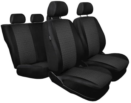 Mossa Maßgeschneiderte Sitzbezüge passend für Seat Ibiza III (2002-2008) R1 | Hatchback - standardmäßige Sitze