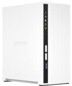 QNAP TS-233-US NAS desktop a 2 baie con processore quad-core ARM Cortex-A55 e RAM DDR4 da 2 GB (diskless)