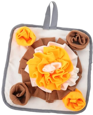 Supvox 2stücke Little Pet Snuffle Mat Interaktive Futtermatte Für Kleine Tiere rutschfeste Nasenarbeit Für Hamster Und Kaninchen Maschinenwaschbar Fördert Langsames Fressen Und