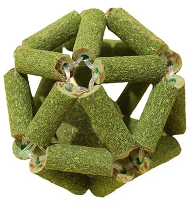 Jouets à herbe à chat pour chat | Balles naturelles Silvervine Stick Cage – Jouet interactif à mâcher résistant aux morsures pour nettoyer les dents, détendre les chats d'intérieur