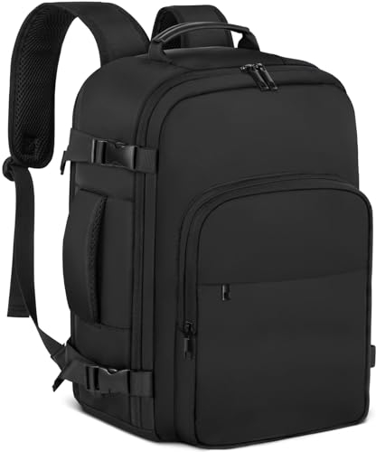 OTAHGK Bagaglio a mano 45 × 36 × 20 per Easyjet, Zaino da Viaggio Sotto il Sedile Aereo Borsa da Cabina Voli Zaini Casual Valigia Ufficio scolastico lavoro Borse Adatto a Laptop da 17 pollici