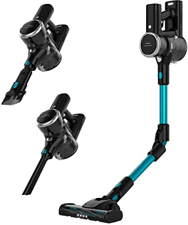 PRIXTON Aspirador Vertical y Aspirador de Mano Inalámbrico Flex Ultimate Potencia 350 W Filtro Hepa Potencia Regulable Batería Extraíble de Alta Duración (Reacondicionado)
