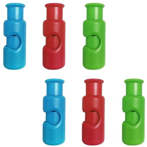 NIPOIPXA 6 Pack Bag Clips,Squeeze and Lock Bread Bag Clips,Plastic Bag Clip,Food Clips Bag Closure Clips for Food Storage (Mix color, 6pack)