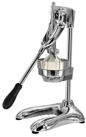 Louttary - Extractor manual de zumo de fruta de limón naranja de acero inoxidable, prensa de cítricos, prensa de cítricos, prensa de cítricos
