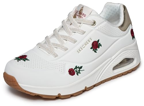 Skechers UNO pour Femme - Champagne et Roses