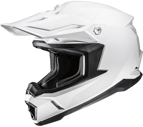 HJC, Casco Moto Cross C50 UNI Pearl White, XL