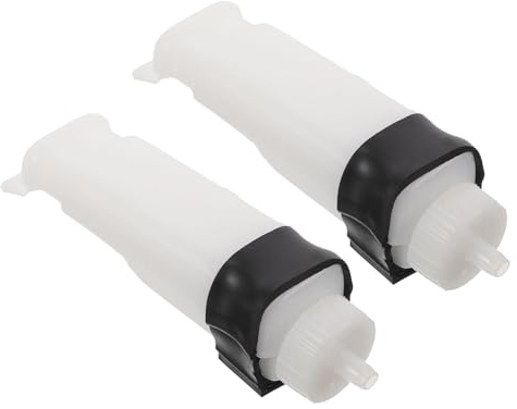 JECOMPRIS Lot de 2 Réservoirs de Liquide de Refroidissement Moto 200 Ml Vase D’Expansion Antigel en Plastique Compatible Motos Tout Usage Remplacement Fiable pour Radiateur Moteur Usage