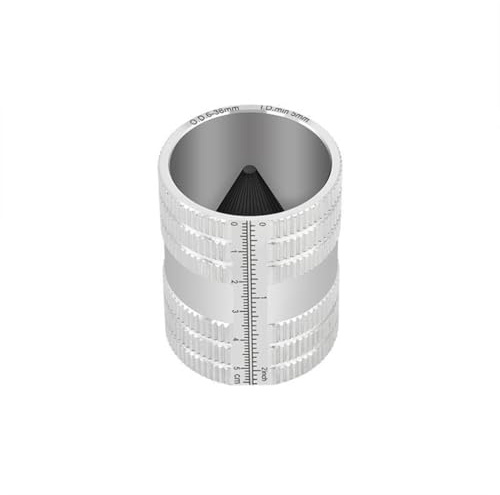 Buhdjfnke Utensile per Sbavare Tubi 1/4- 1-3/8 6-36mm per Rame/Alluminio/PVC, Sbavatore Interno Ed Esterno, Pulitore e Rifinitore di Smussi.