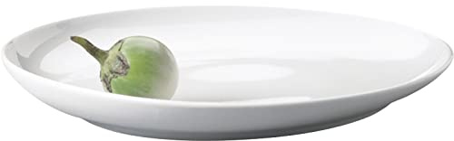 Kahla Five Senses Piatto da Cucina, Piatto per Zuppe, Porcellana, Bianco, 27 cm, 393457A90039C