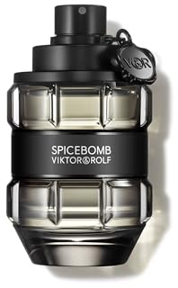 Viktor&Rolf Spicebomb Eau de Toilette Gourmand Cologne for Men - 3.04 Fl Oz