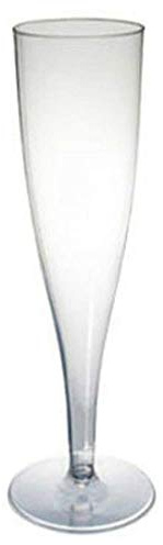 Disposable Plastic 170ml Champagne Glass or Flute (Pack of 10)