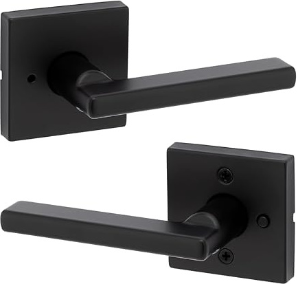 Kwikset 97300-913 Lever, Matte Black
