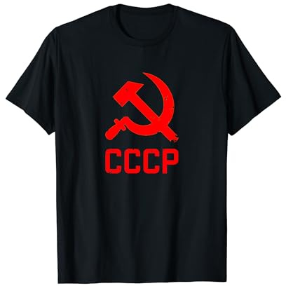 Marteau et faucille Russie soviétique Communisme URSS CCCP T-Shirt