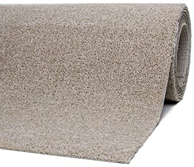 andiamo Teppichboden Henry - Auslegware Meterware Bodenbelag in Schlingenstruktur 200 x 700 cm Beige