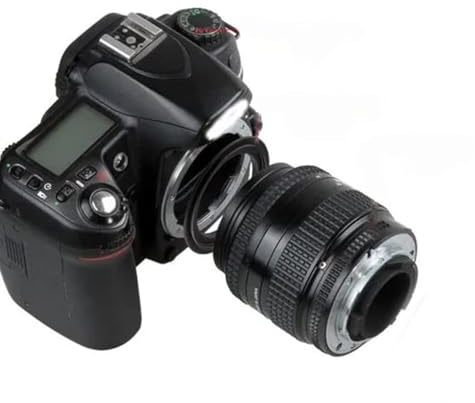Inversion Ring Lens Bayonet Mount Compatible with Canon EOS for Mount Camera Lenses (58 mm)