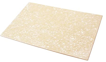 TOYANDONA Selbstklebendes Schlagbrettmaterial für Akustikgitarren aus Acryl und PVC 3-Lagig nicht Verformbar Leicht Ablösbar für Selbstgemacht Schlagbrett in Beige