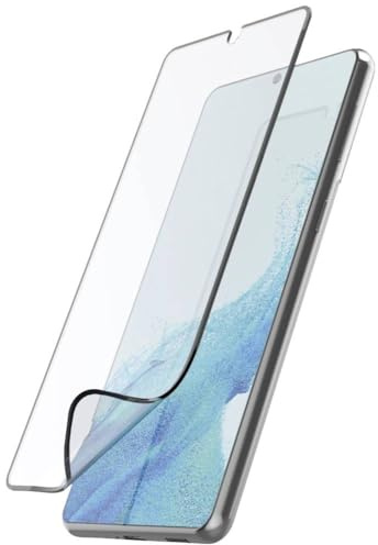 Hama Displayschutz Samsung Galaxy S24 (Schutzfolie Smartphone, Cover Samsung Galaxy kratzfest, Schutzglas blasenfrei, Displayschutzfolie Handy ultradünn, Fullscreen Displayschutzglas S24)