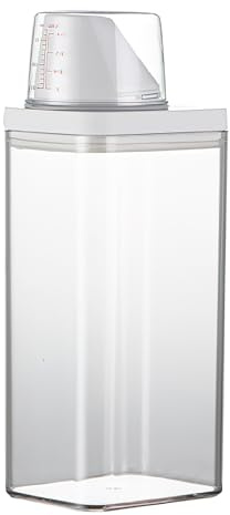 Waschmittel Aufbewahrung Waschpulver Aufbewahrungsbox Waschmittel Dosierhilfe Waschmittelbox Waschpulver Box Dosierhilfe Waschpulver WaschmittelbehäLter BehäLter Waschmittel Spender (1500 ml)