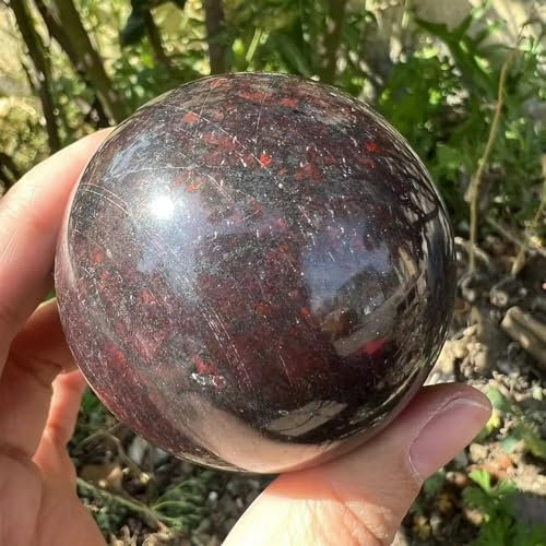 AtkitS Sfera di Pietra ollare Naturale, Sfera burattata, Cristal e Ornamento in Pietra Home Decor(1pc)