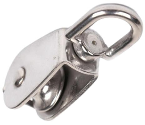 Seilrolle, Seilrolle, Seilkran aus Edelstahl, vielseitig, rostfrei, M15/M50 für Wäscheleine