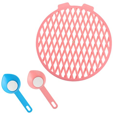 LABRIMP Setaccio per Farina Maglie Setaccio Portatile Manuale per Cucina e Campeggio Filtro da Forno per Setacciare Pane Biscotti Pizza
