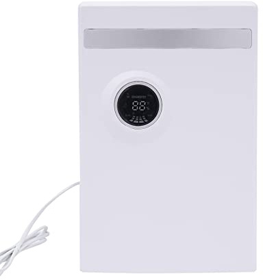 Mermajestic Deumidificatore elettrico compatto da 100 W, deumidificatore con display a LED e serbatoio dell'acqua da 2,2 l, deumidificatore per casa, ufficio, camera da letto, cantina e bagno