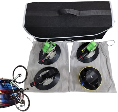 Portabici con, portabiciclette – Portabici a per auto | Sgancio rapido, forte assorbimento, supporto a per mountain bike, bici da corsa, F