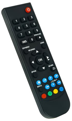 VINABTY N2QAYA000205 Télécommande de Remplacement Compatible avec Panasonic BLU Ray Player DP-UB150EB-K DP-UB159EB-K DP-UB150EF-K DP-UB450EB-K DP-UB150EG-K DP-UB450EG-K DP-UB154EG-K DP-UB154EB-K