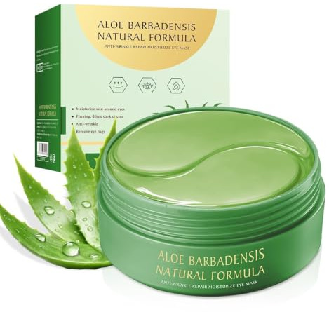 60 PCS Parches Ojos Bolsas Y Ojeras,Eye Patches,Máscara Para Los Ojos De Colágeno,Para Eliminación Ojos Bolsas Y Ojeras,Aliviar La Fatiga Y Reafirmar La Piel,Anti Edad (verde25101301)
