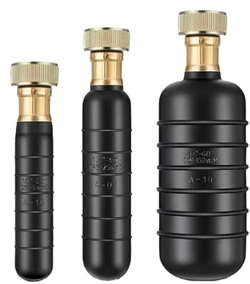 Ioensy 3 Pièces Dispositif de Nettoyage de Drain Kit Déboucheur Outil Tuyau Canalisation Résistant avec Raccords en Laiton Créant Joint Serré et Évacuation
