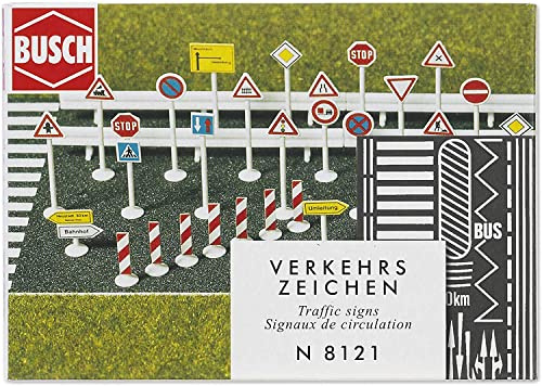 Busch 8121 N Verkehrszeichen-Set