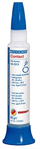 WEICON Contact VA 8312 Cyanacrylat-Klebstoff 60 g farblos | Sekundenkleber für Gummi & Kunststoff